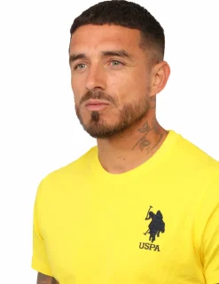 T-shirt U.S. Polo Assn. Gialla