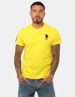 T-shirt U.S. Polo Assn. Gialla
