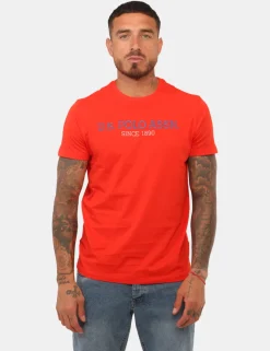 T-shirt U.S. Polo Assn. Rossa