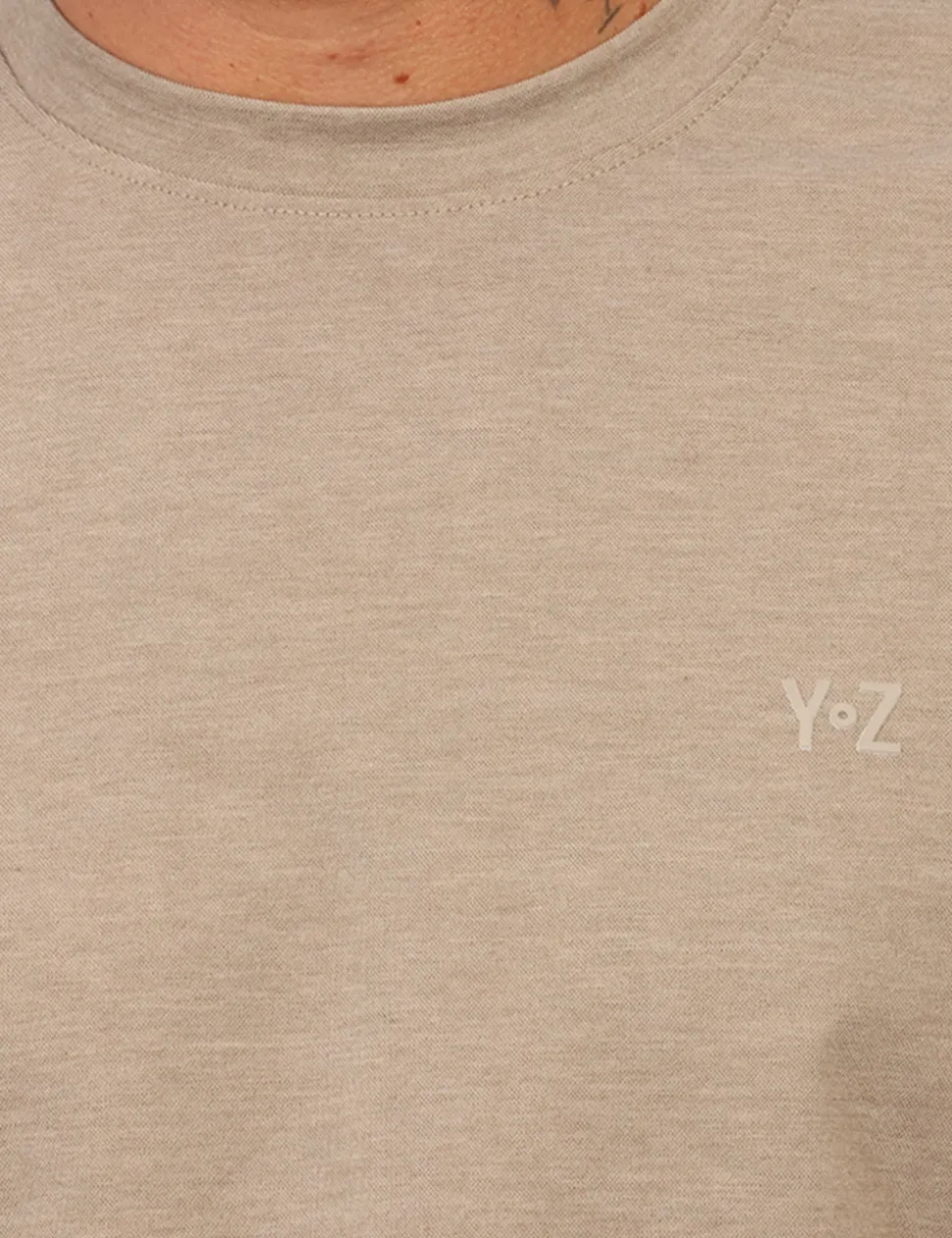 T-shirt Yes Zee Beige