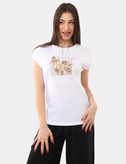 T-shirt Yes Zee Bianco