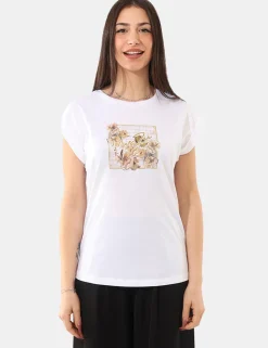 T-shirt Yes Zee Bianco