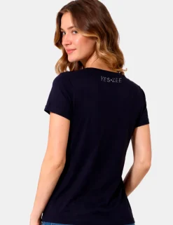 T-shirt Yes Zee Blu
