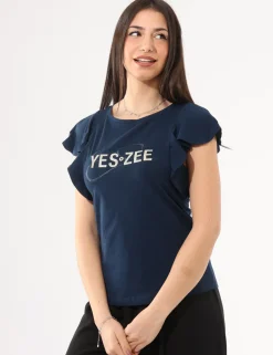 T-shirt Yes Zee Blu