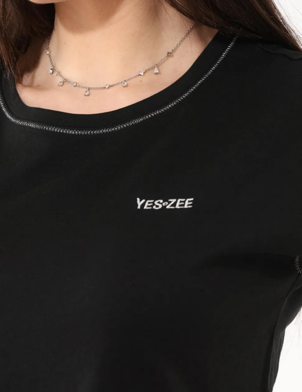 T-shirt Yes Zee Nero