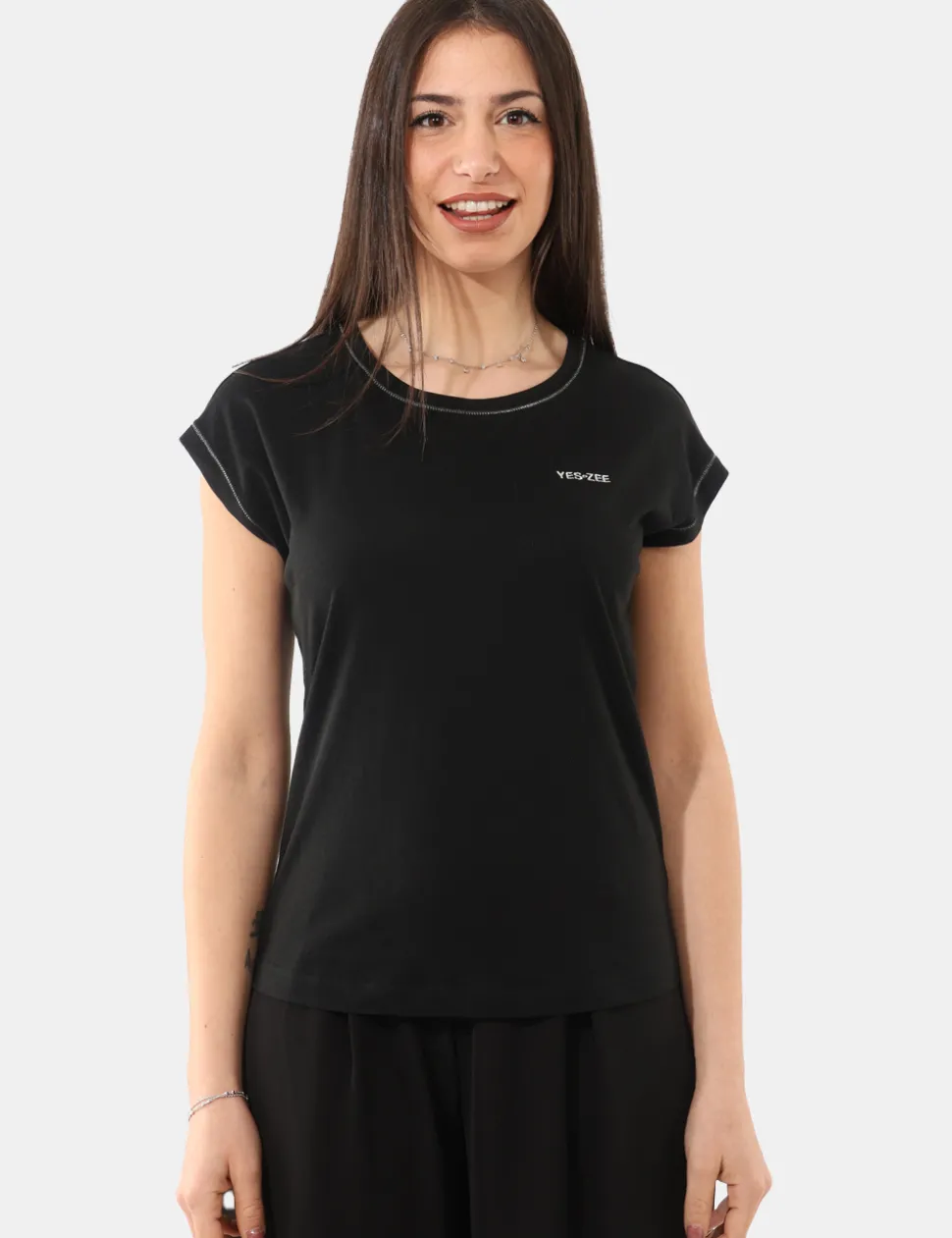 T-shirt Yes Zee Nero