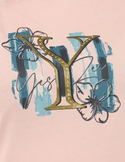 T-shirt Yes Zee Rosa