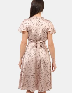 Vestito Materica Beige