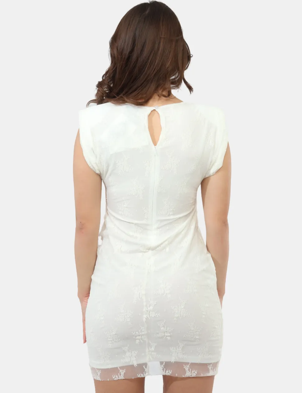 Vestito Materica Bianco