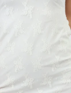 Vestito Materica Bianco