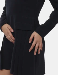 Vestito Materica Blu