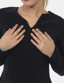 Vestito Materica Blu