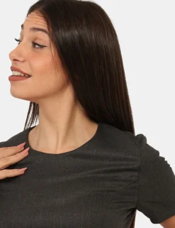 Vestito Materica Grigio