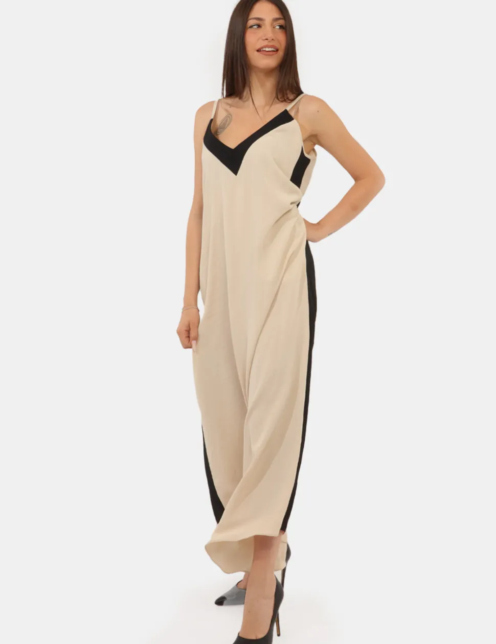 Vestito Rue De Clerie Beige