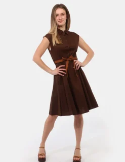 Vestito Rue De Clerie Marrone