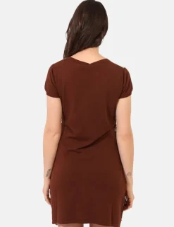 Vestito Sandro Ferrone Marrone