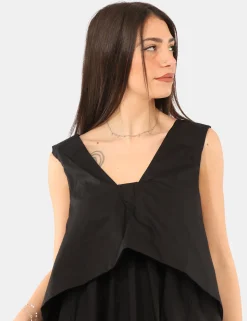 Vestito Via Delle Rose Nero