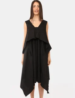 Vestito Via Delle Rose Nero