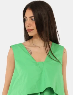 Vestito Via Delle Rose Verde